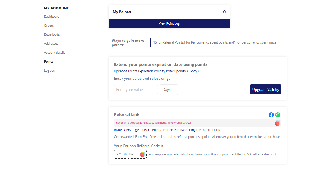 Earn Points